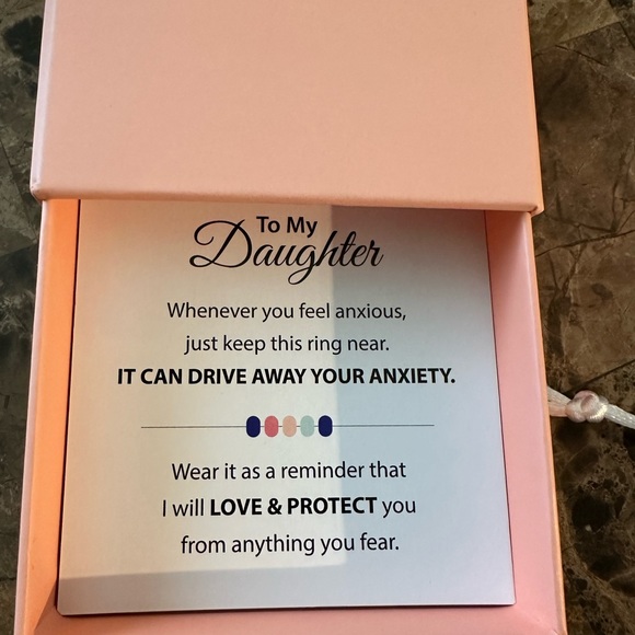 Olivia Jewelry Fidget Ring To My Daughter - Picture 10 of 13